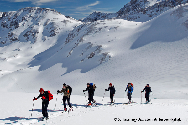 Ski guides in the Schladming-Dachstein Region